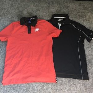 Nike men polos large